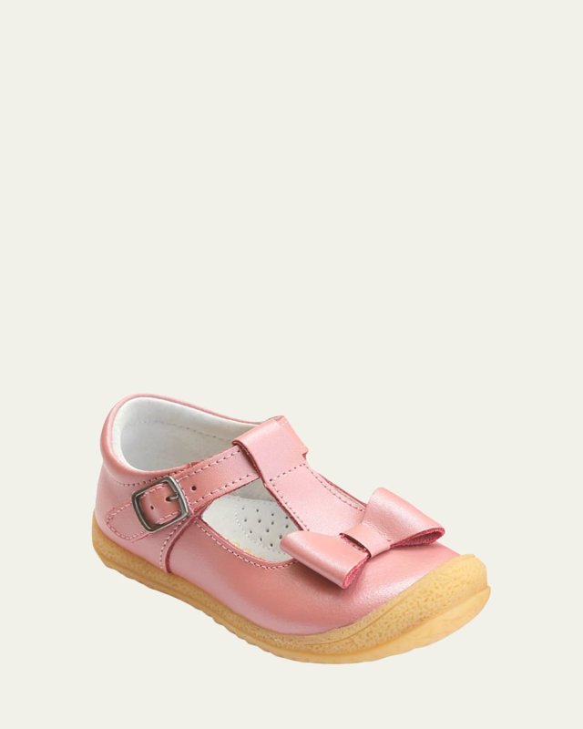 Girl's Emma Bow T-Strap Mary Jane, Baby/Toddler/Kids